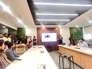 Snapshot from eChai Startup Demo Day in Ahmedabad