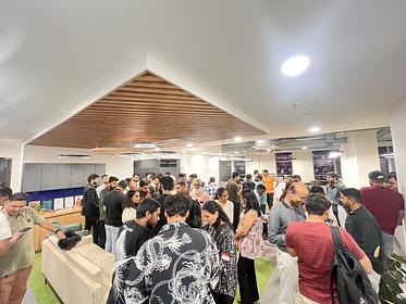 Snapshot from eChai Startup Demo Day in Ahmedabad