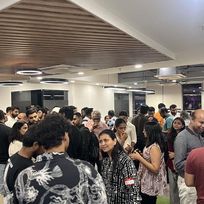 Snapshot from eChai Startup Demo Day in Ahmedabad