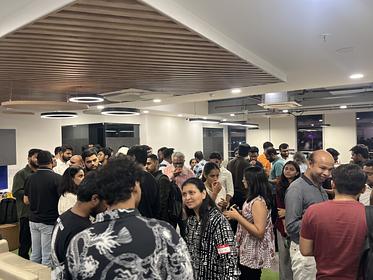 Snapshot from eChai Startup Demo Day in Ahmedabad