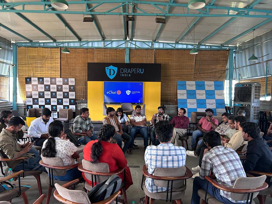 From eChai's Startup Open House in Hyderabad