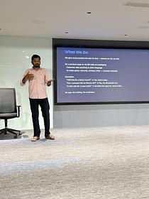 Snapshot from eChai Startup Demo Day in Surat