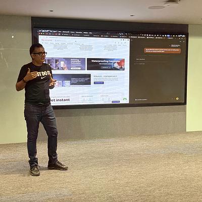 Snapshot from eChai Startup Demo Day in Surat