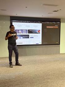 Snapshot from eChai Startup Demo Day in Surat