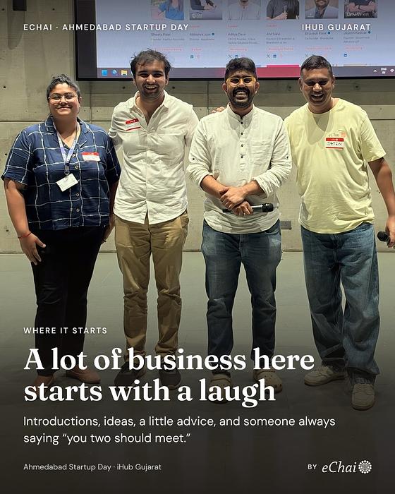 From Ahmedabad Startup Day