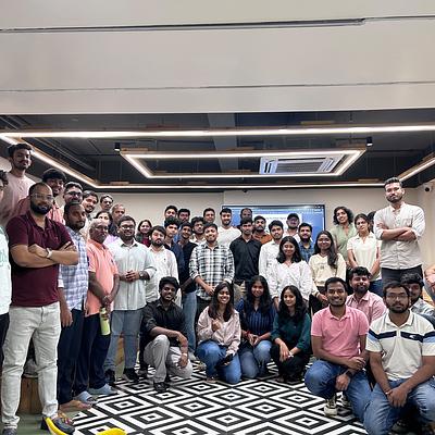 Snapshot from eChai's Startup Open House in Hyderabad
