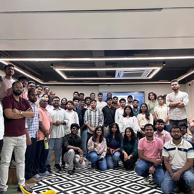 Snapshot from eChai's Startup Open House in Hyderabad