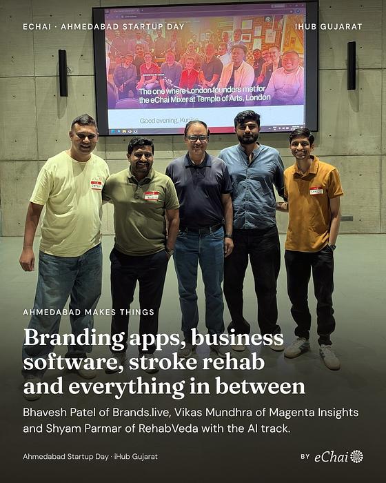 From Ahmedabad Startup Day