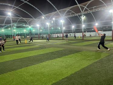 Snapshot from eChai Startup Cricket Night in Ahmedabad