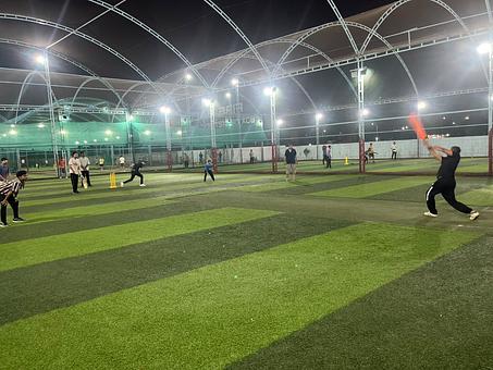 Snapshot from eChai Startup Cricket Night in Ahmedabad