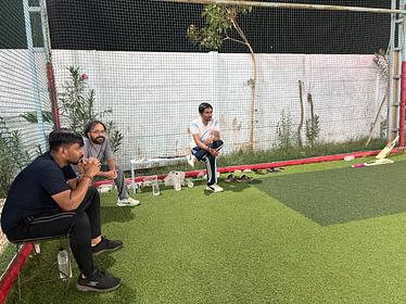 Snapshot from eChai Startup Cricket Night in Ahmedabad