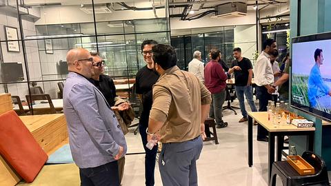 Snapshot from eChai After Party of 21by72