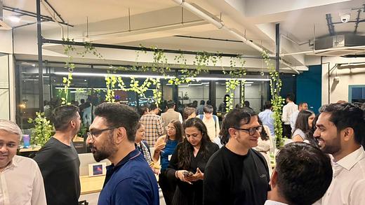 Snapshot from eChai After Party of 21by72