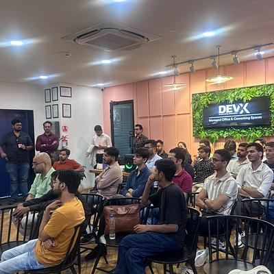 Snapshot from Delhi-NCR Startup Meetup