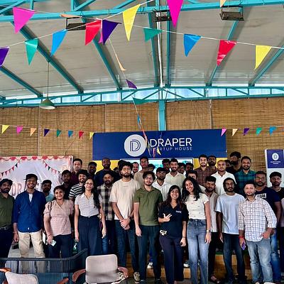 Snapshot from eChai's Startup Open House in Hyderabad