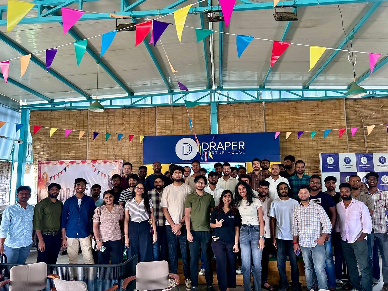 Snapshot from eChai's Startup Open House in Hyderabad