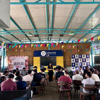 Snapshot from eChai's Startup Open House in Hyderabad