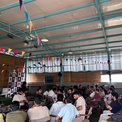 Snapshot from eChai's Startup Open House in Hyderabad