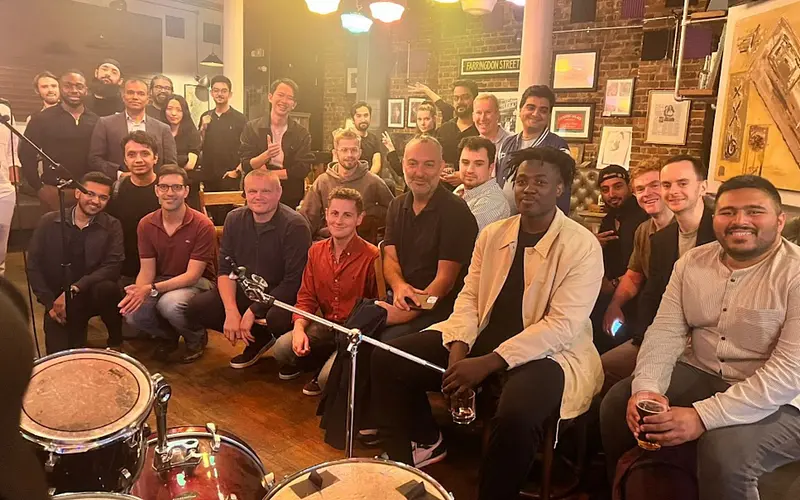 London founders met for the eChai Mixer at Temple of Arts, London