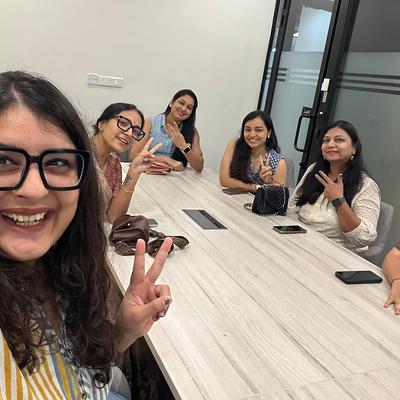 Snapshot from Women Founders x AI : Ahmedabad edition