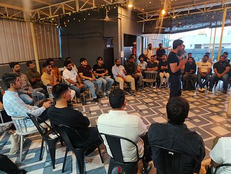 Snapshot from Bengaluru Startup Meetup