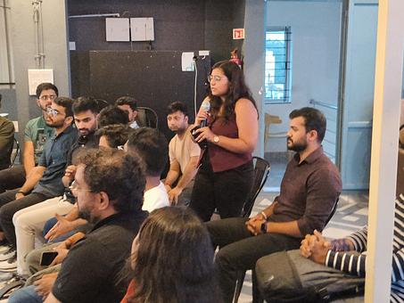 Snapshot from Bengaluru Startup Meetup