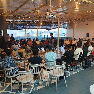Snapshot from Bengaluru Startup Meetup