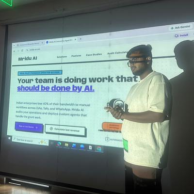 Snapshot from Delhi-NCR Startup Meetup
