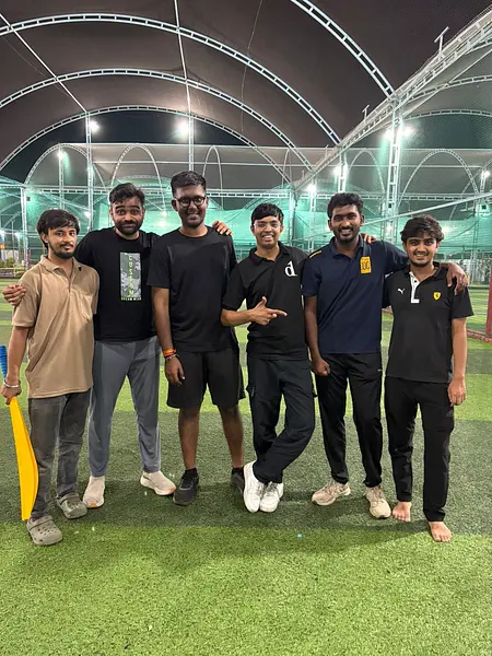 Snapshot from eChai Startup Cricket League in Ahmedabad