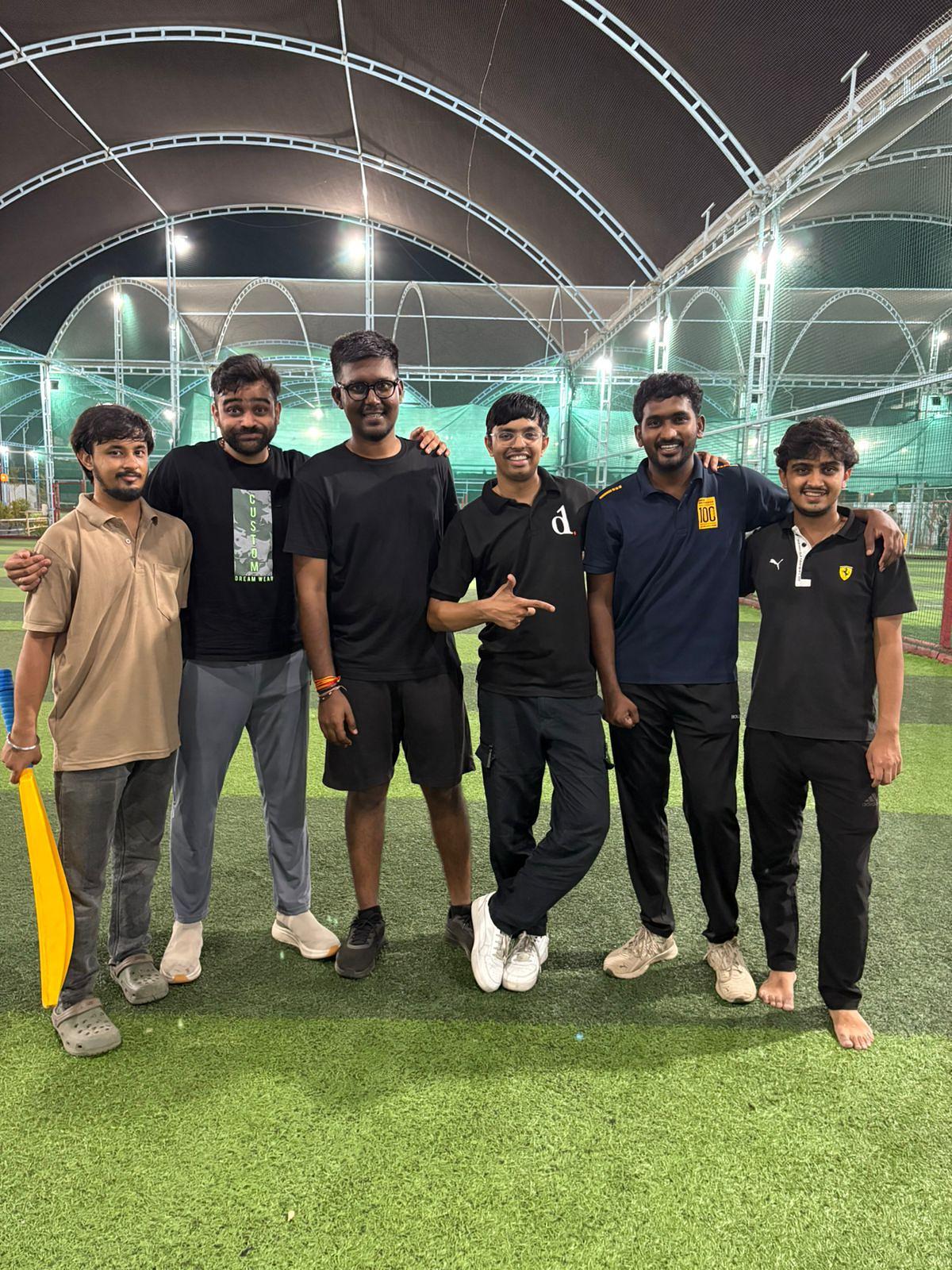 Snapshot from eChai Startup Cricket League in Ahmedabad