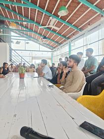 Snapshot from eChai's Startup Open House in Bengaluru