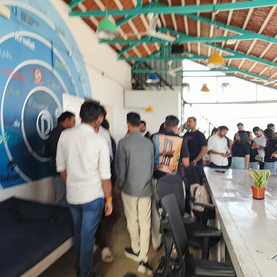 Snapshot from eChai's Startup Open House in Bengaluru