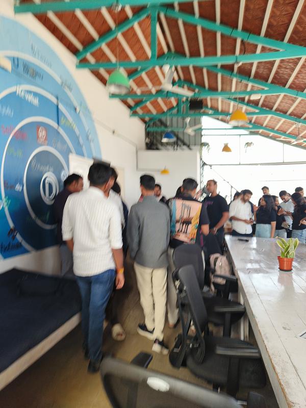 Snapshot from eChai's Startup Open House in Bengaluru