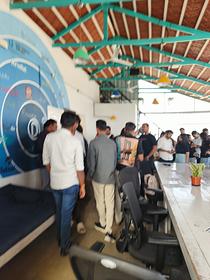 Snapshot from eChai's Startup Open House in Bengaluru