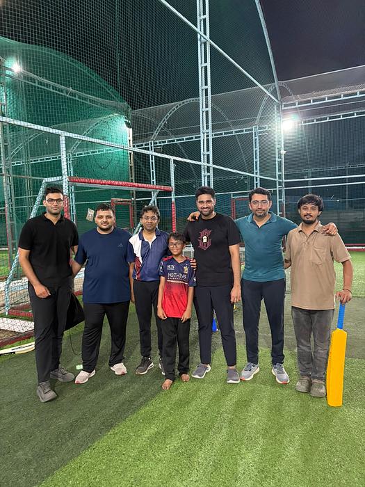 From eChai Startup Cricket League in Ahmedabad