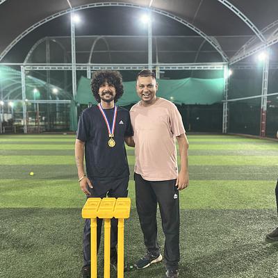 Snapshot from eChai Startup Cricket League in Ahmedabad