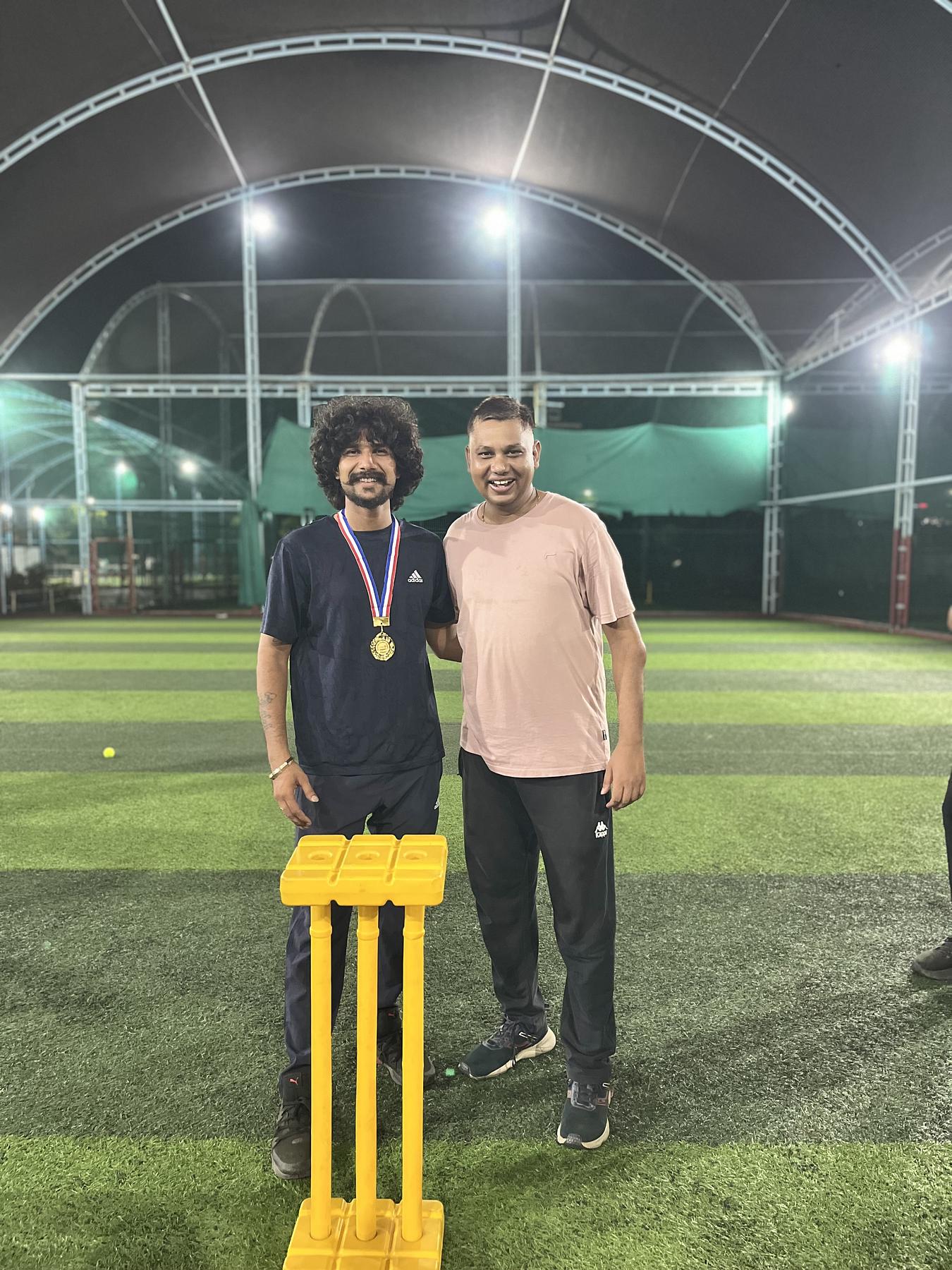 Snapshot from eChai Startup Cricket League in Ahmedabad