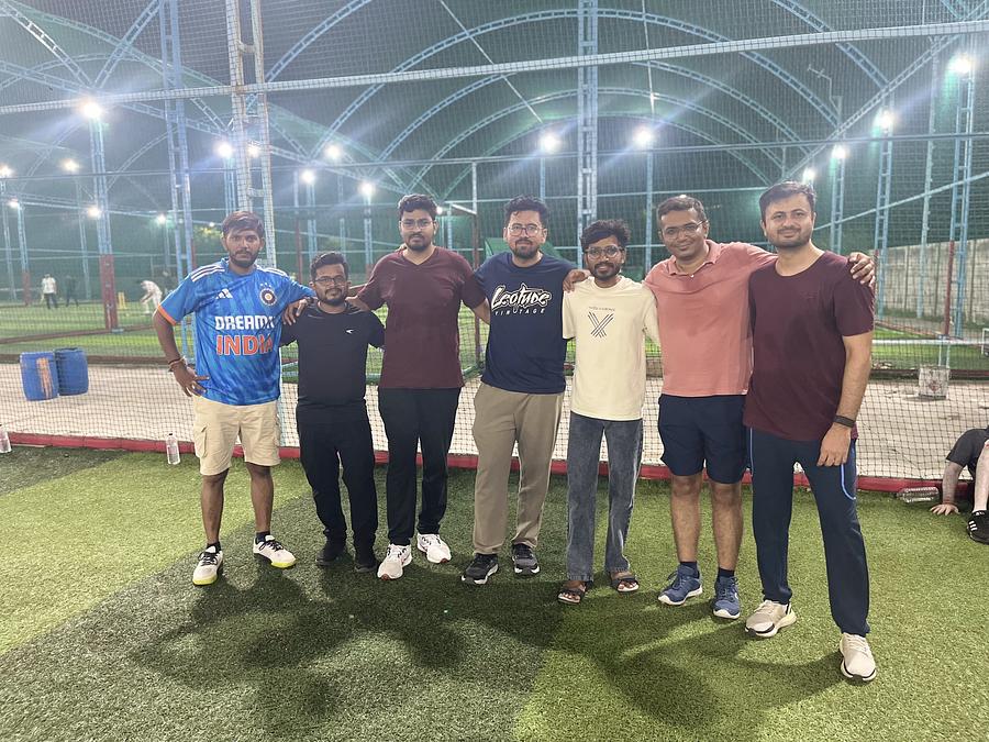 From eChai Startup Cricket League in Ahmedabad