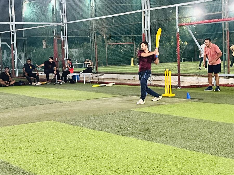 From eChai Startup Cricket League in Ahmedabad