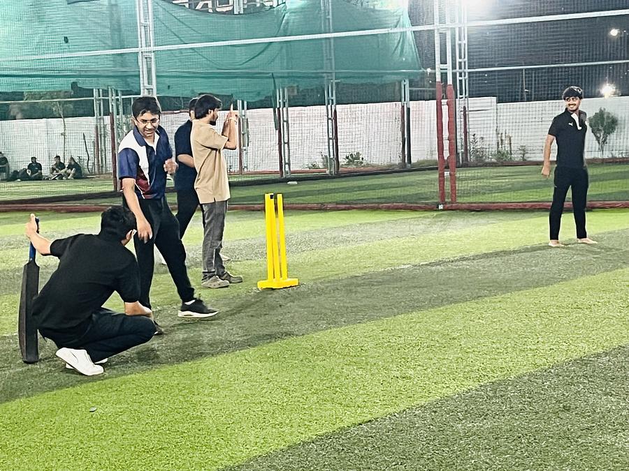 From eChai Startup Cricket League in Ahmedabad
