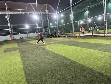 Snapshot from eChai Startup Cricket League in Ahmedabad