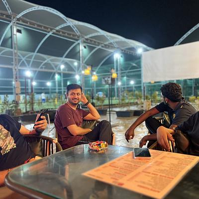 Snapshot from eChai Startup Cricket League in Ahmedabad