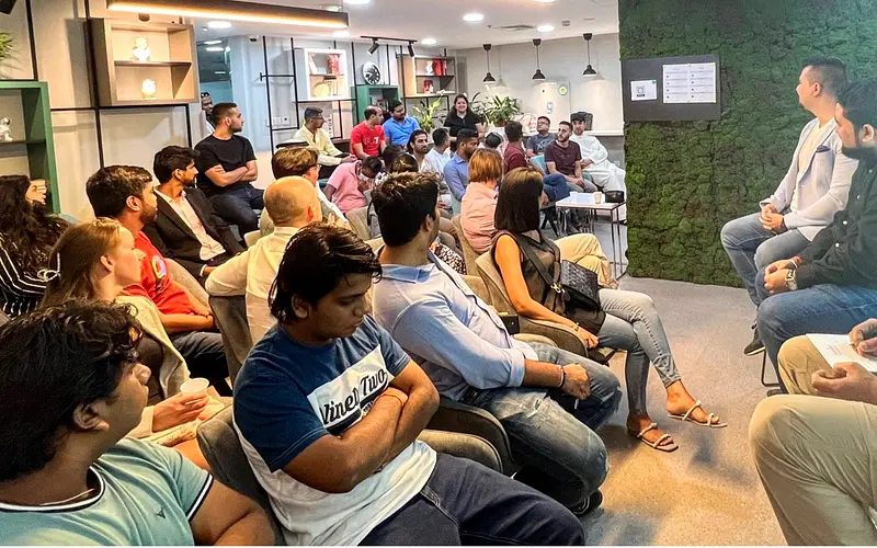 eChai brought international founders together at the Startup Social, Dubai