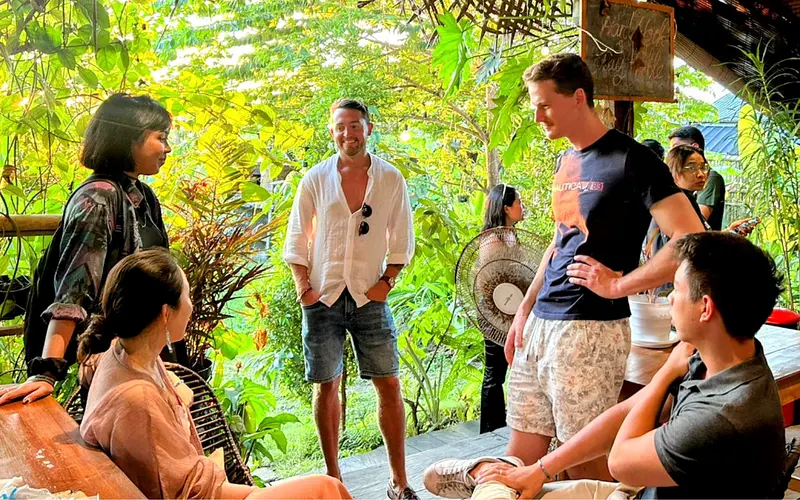 EChai hosted a startup mixer for Bali's digital nomads at Draper Startup House
