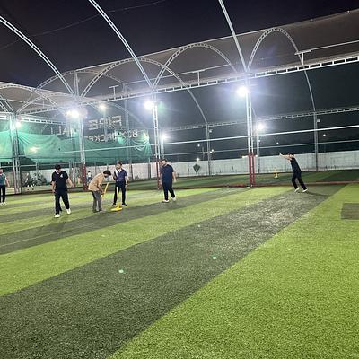 Snapshot from eChai Startup Cricket League in Ahmedabad