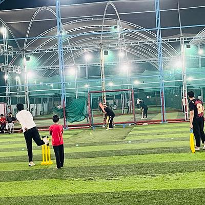 Snapshot from eChai Startup Cricket Night in Ahmedabad