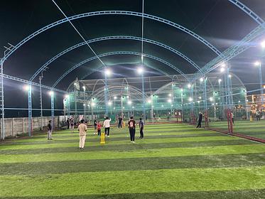 Snapshot from eChai Startup Cricket Night in Ahmedabad