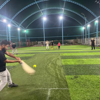Snapshot from eChai Startup Cricket Night in Ahmedabad