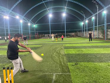 Snapshot from eChai Startup Cricket Night in Ahmedabad