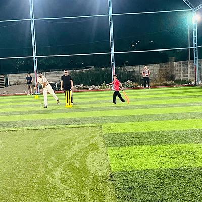 Snapshot from eChai Startup Cricket Night in Ahmedabad